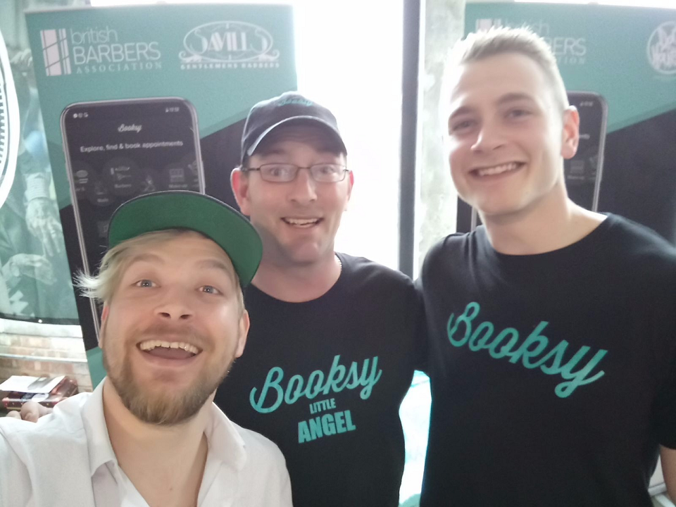 Booksy Employees at the Great Barber Battle