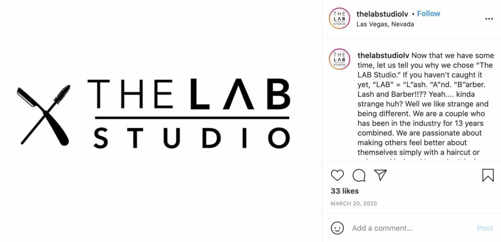 The LAB Studio Logo
