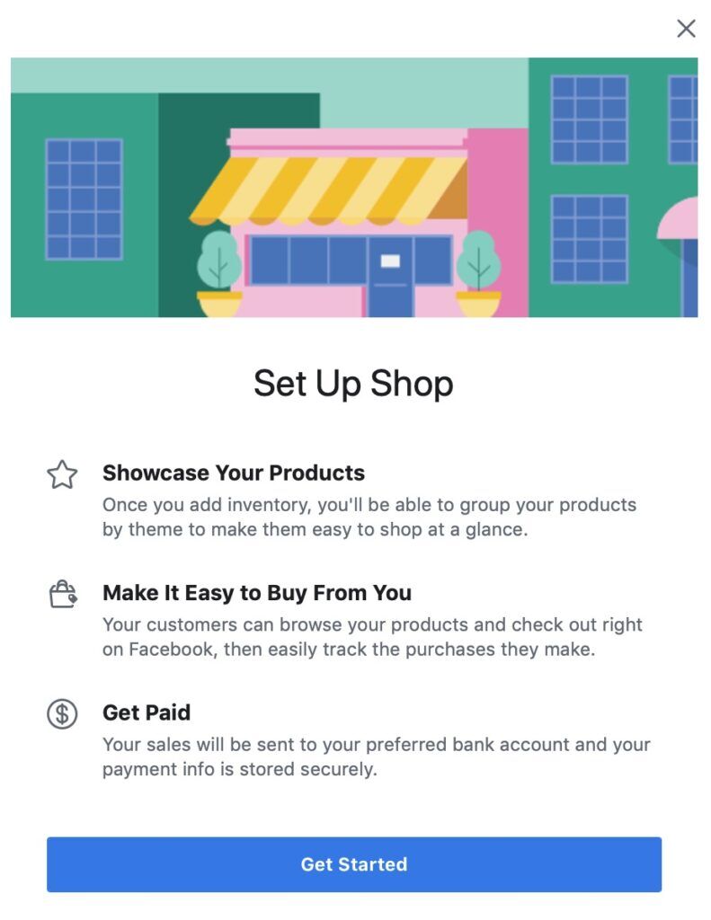 Fill in your shop details