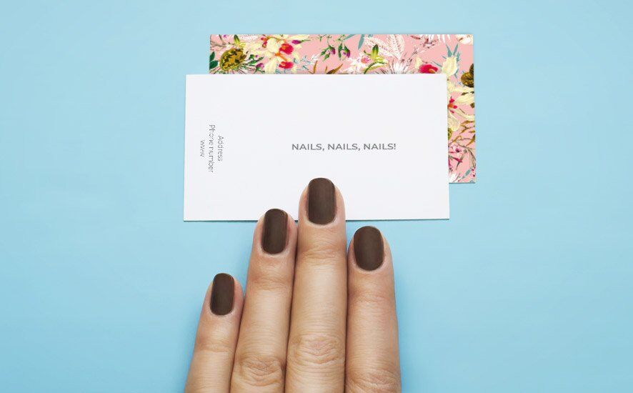 nail-business-card-ideas