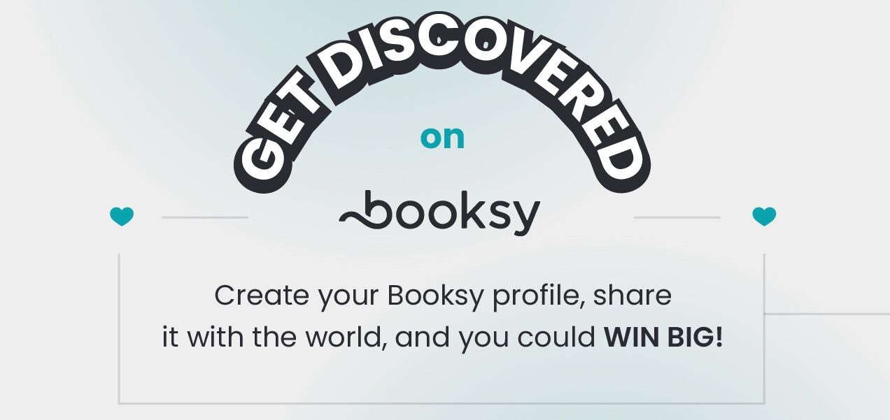 Booksy Get Discovered cover photo