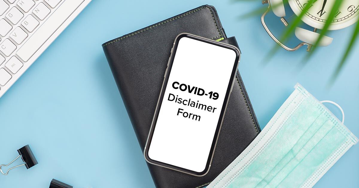 Introduce a COVID-19 Disclaimer form