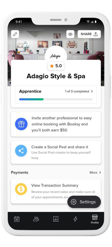 Scheduling software for business