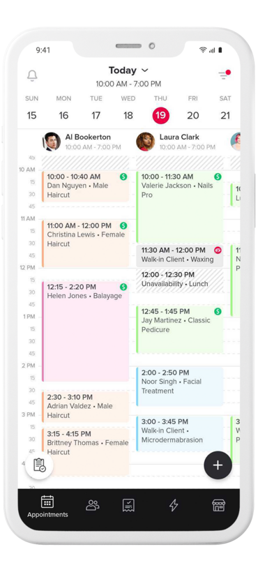 Calendar & Appointments - scheduling software