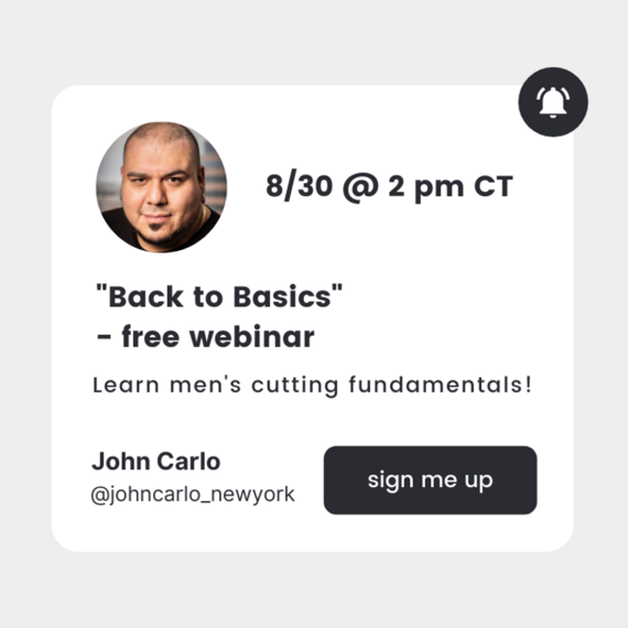 John Carlo-Aug 30 webinar