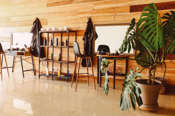Modern Interior Design + Decor for Small Hair Salons