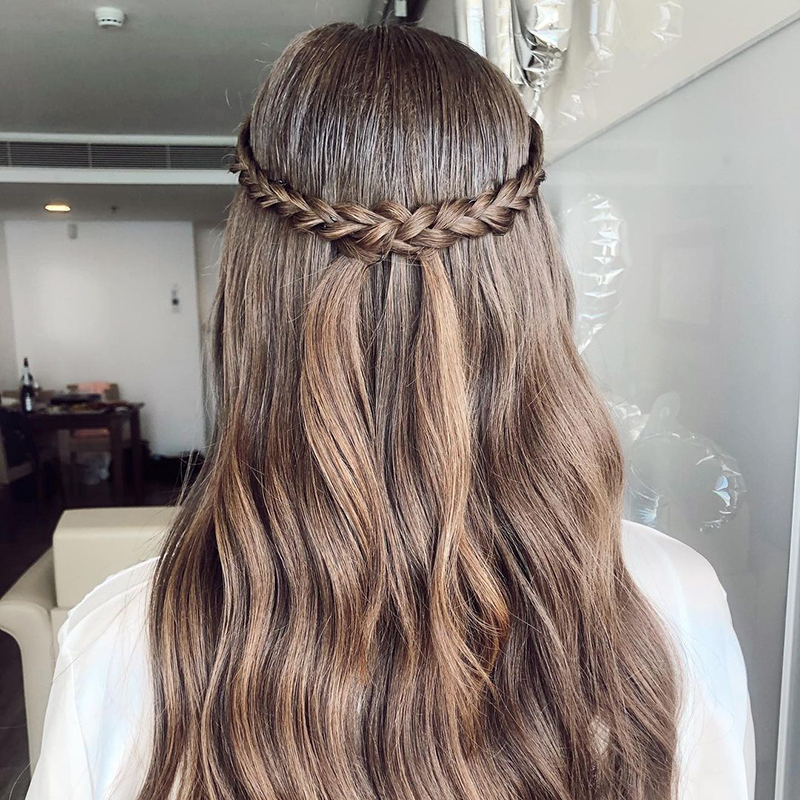 fryzura boho