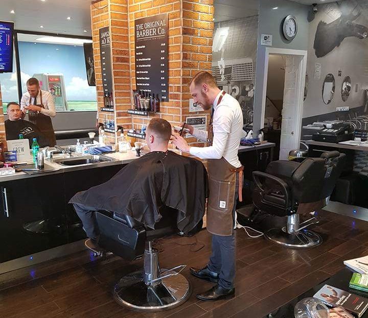 I like the social side of barbering – my clients are my friends ...