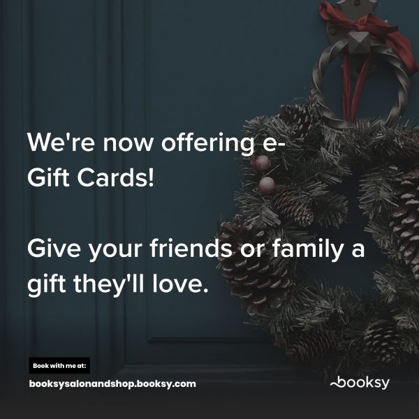 Online Gift Cards Now Available on Booksy