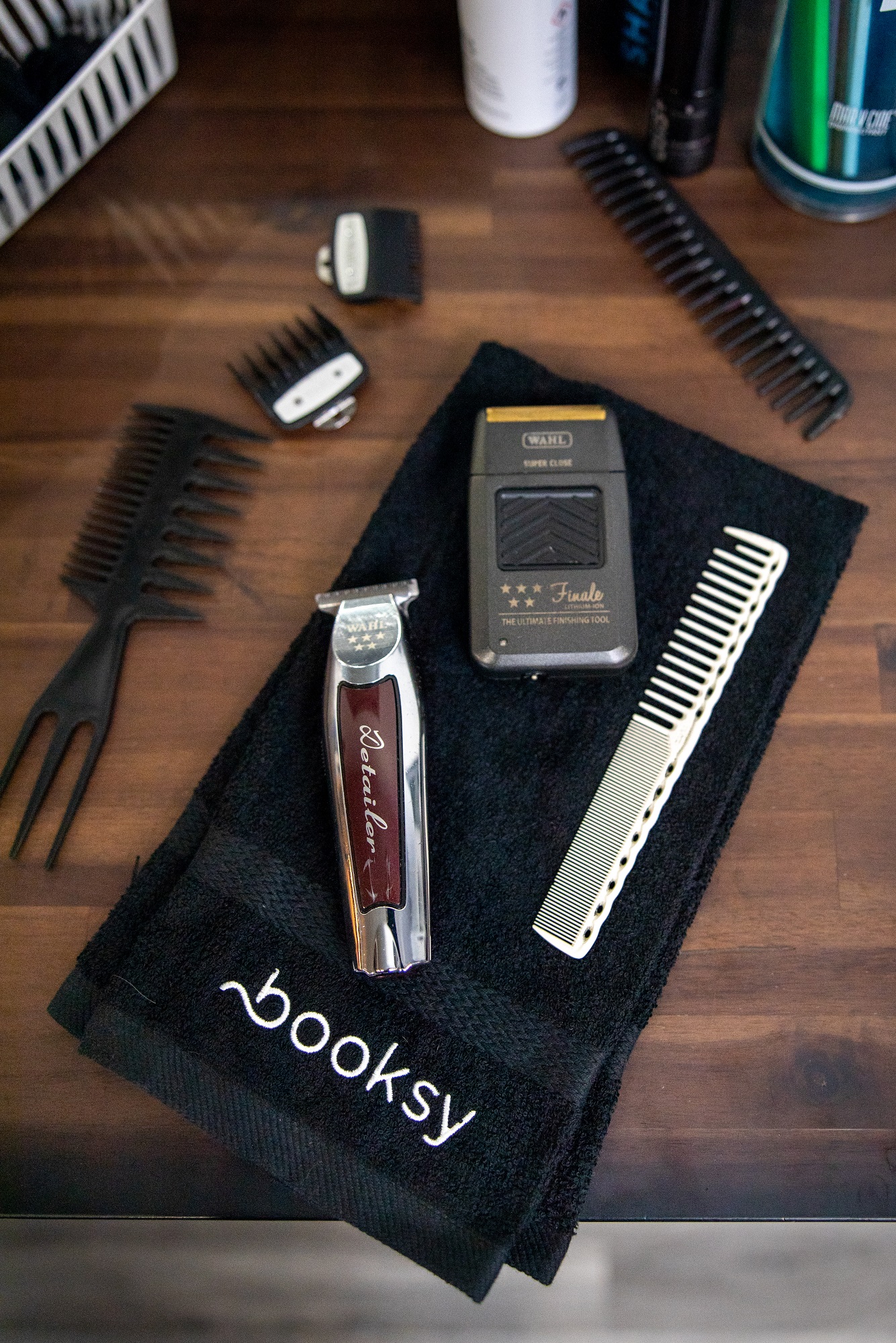 Tools with Booksy logo