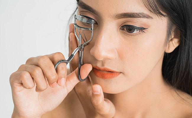 What can weaken long eyelashes?